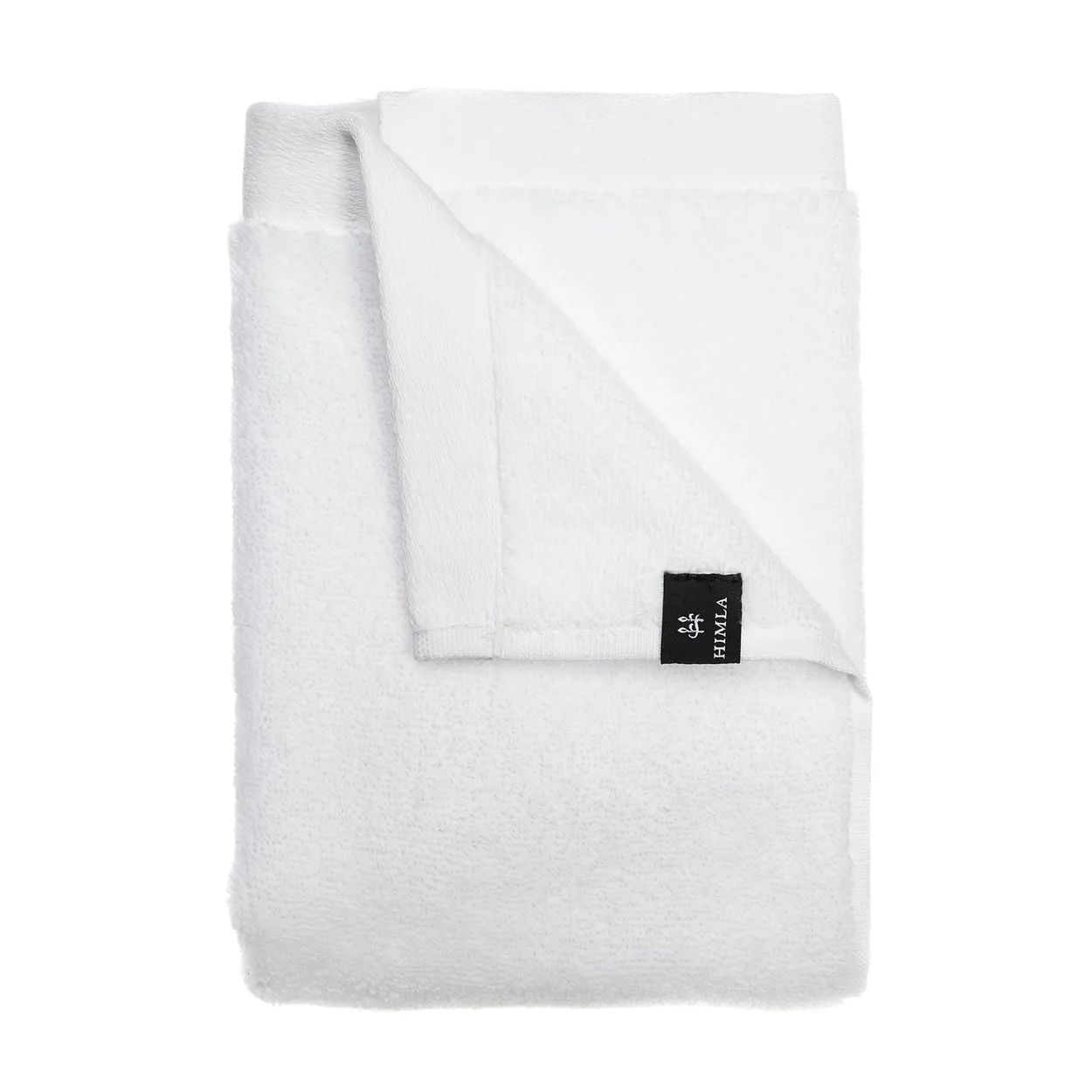 Himla Maxime ecological towel white 50x70 cm | Scandinavian Design | Hand towels | White