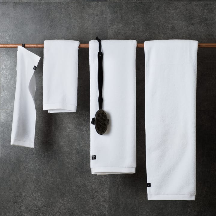 Maxime ecological towel white - 70x140 cm - Himla