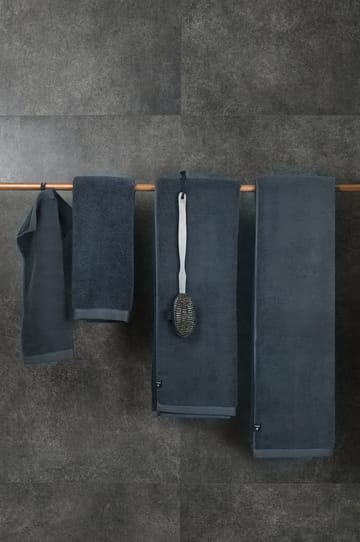 Maxime organic towel blue shadow - 70x140 cm - Himla