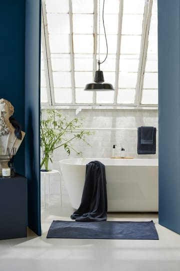 Maxime organic towel blue shadow - 70x140 cm - Himla