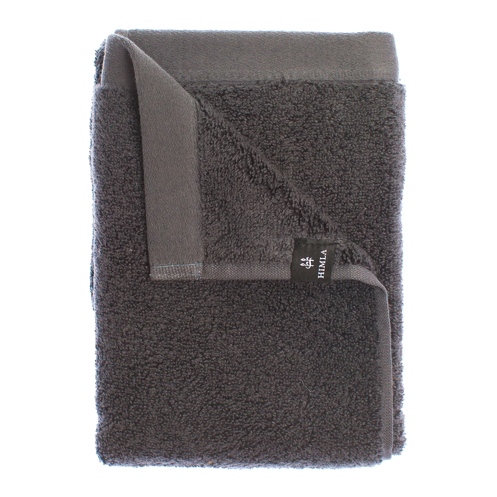 Maxime organic towel slate, 50x70 cm Himla