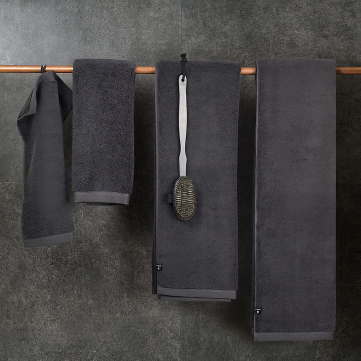 Maxime organic towel slate, 50x70 cm Himla