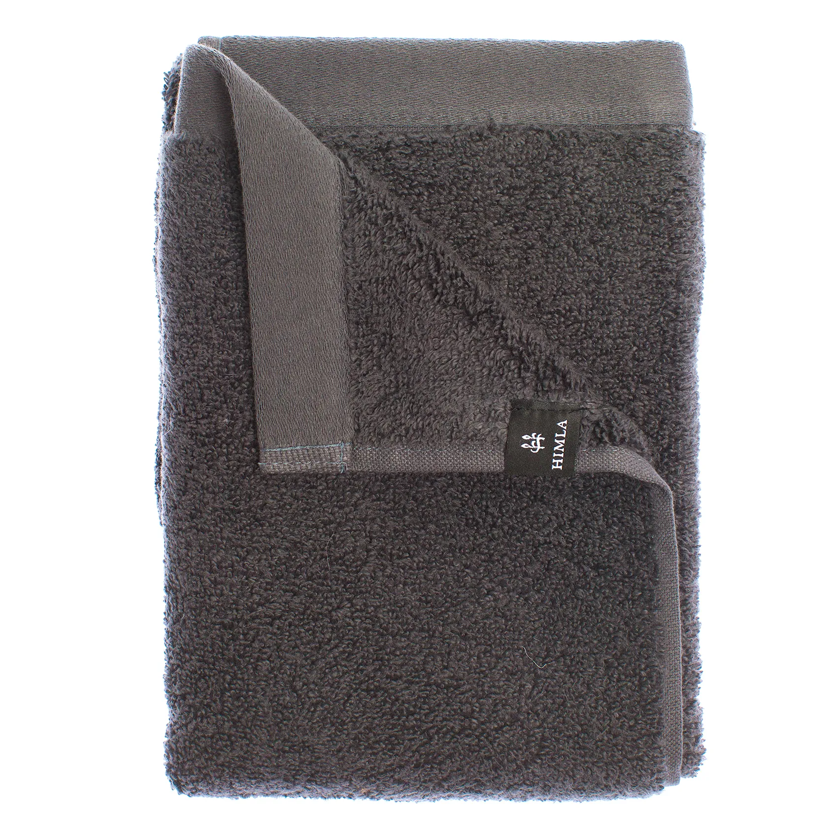 Maxime organic towel slate, 70x140 cm Himla