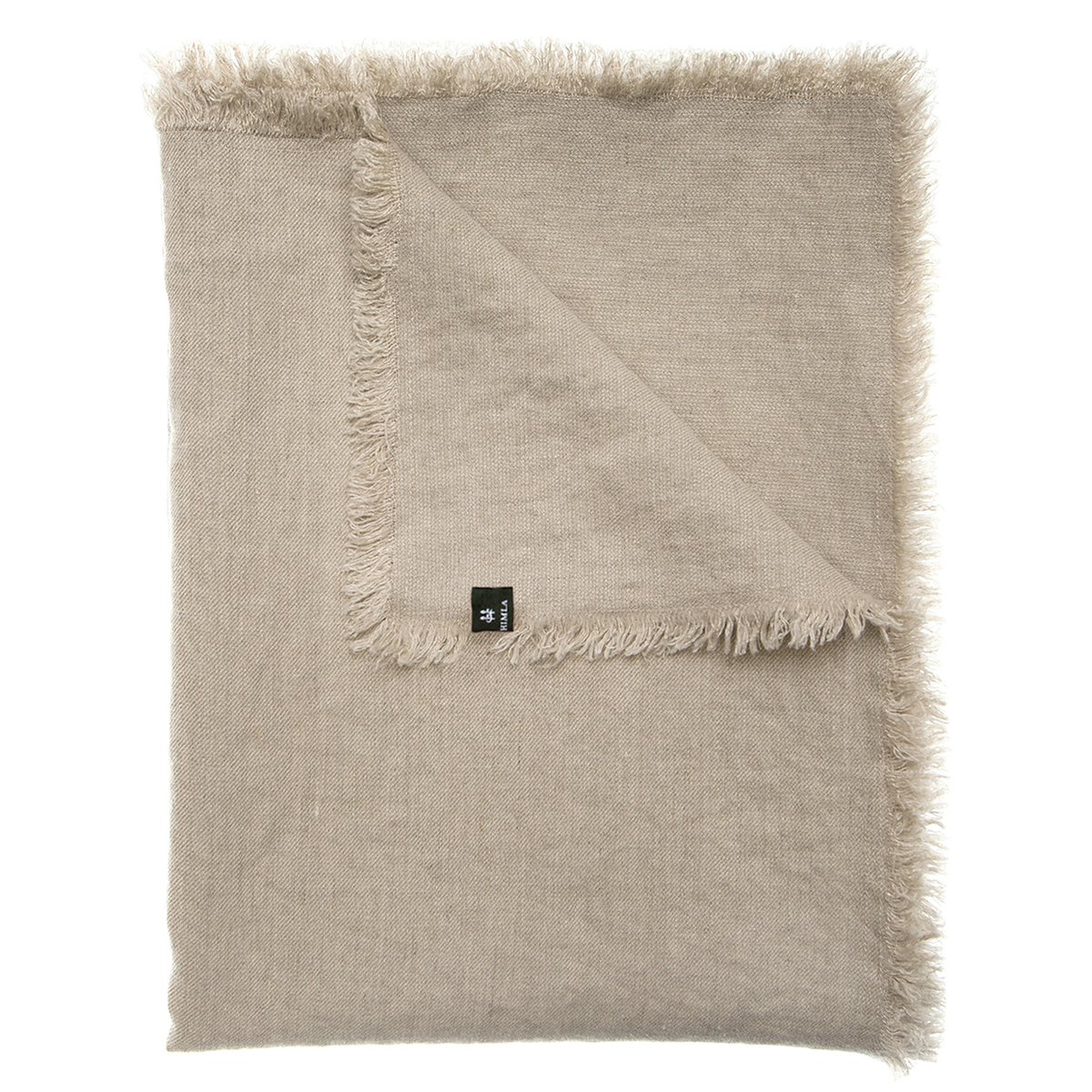 Himla Merlin throw linen 130x170 cm natureal (beige)