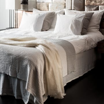 Mira bed skirt single bed white - 42 cm - Himla