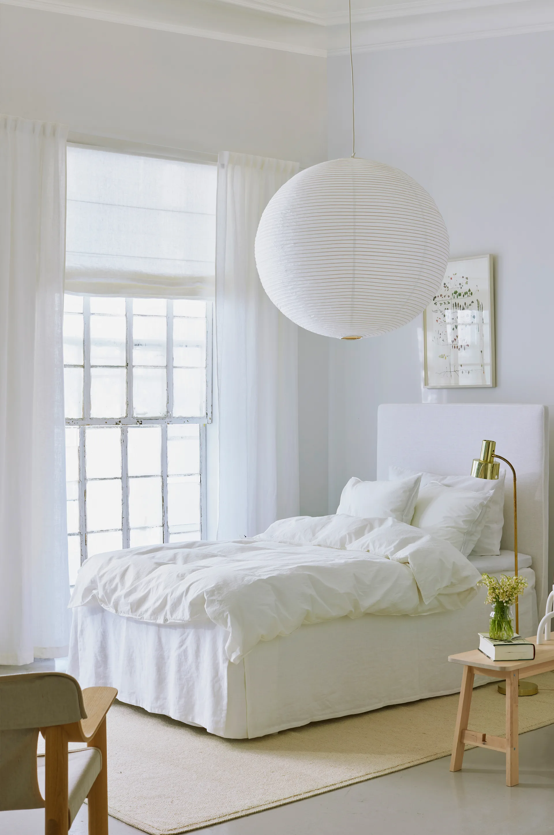 Miramar Roman blind 150x180 cm, White Himla