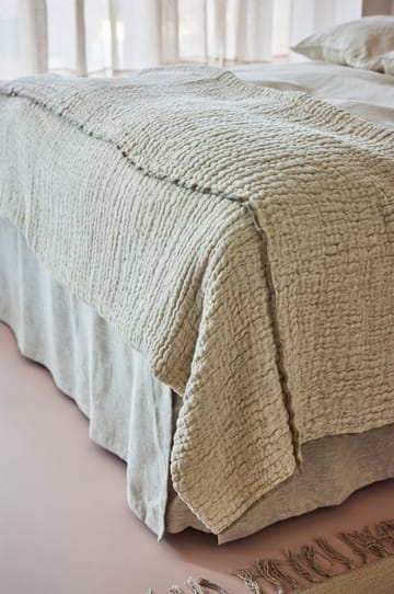 Pauline bedspread 160x260 cm - Oatmeal - Himla