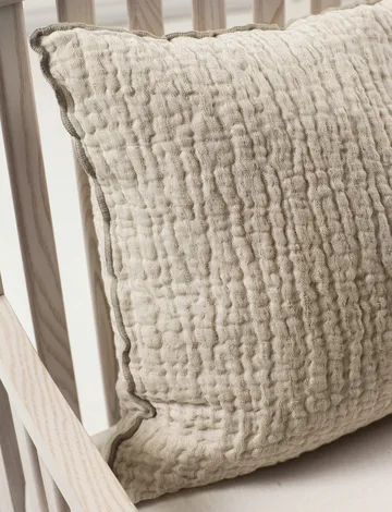 Pauline cushion cover 50x50 cm - Oatmeal - Himla