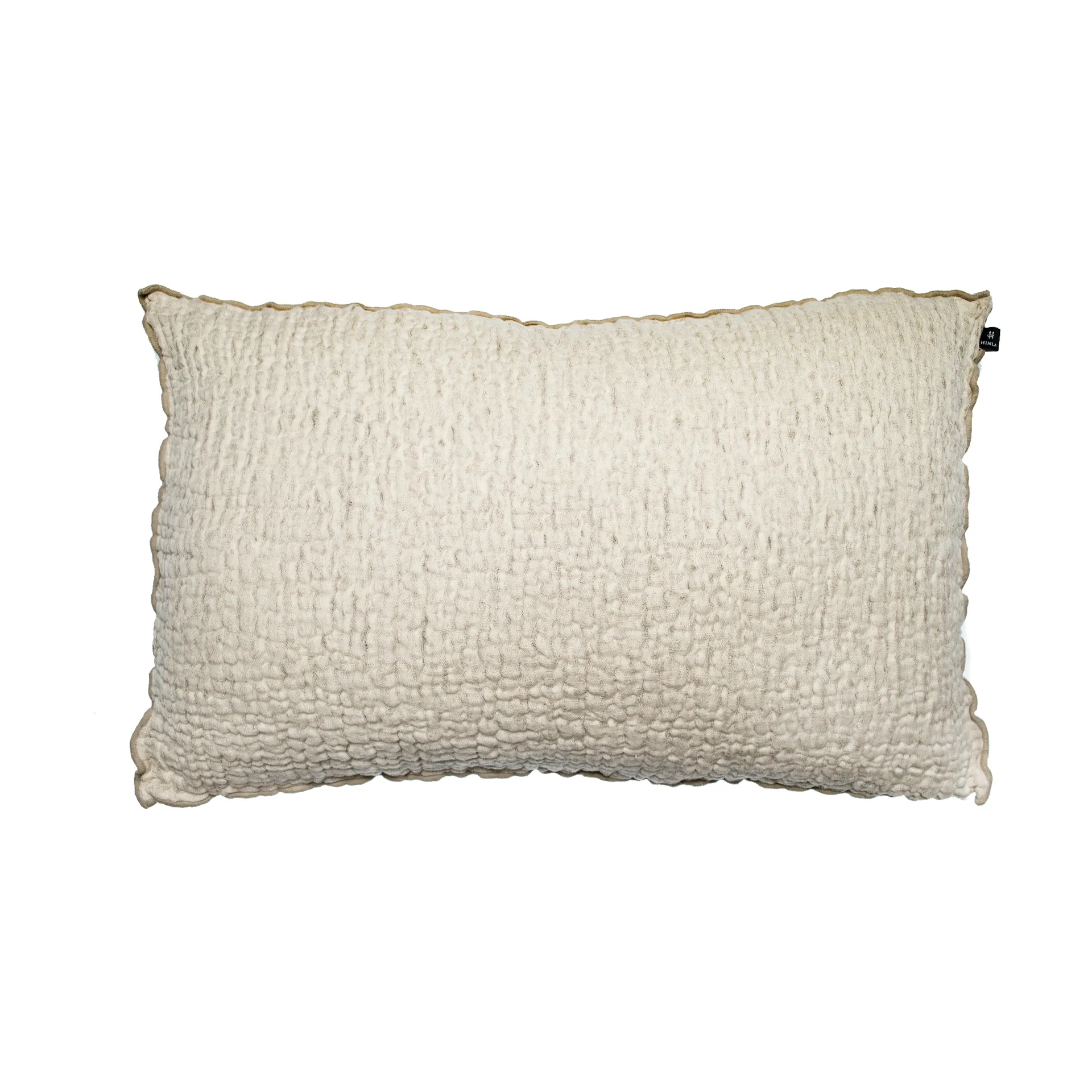Pauline cushion cover 50x70 cm, Oatmeal Himla