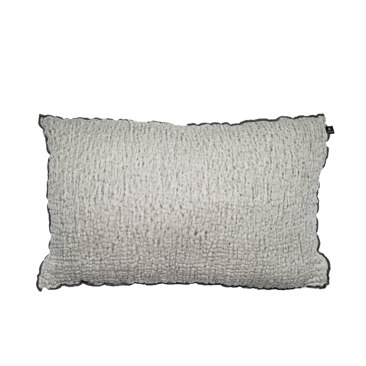 Himla Pauline cushion cover 50x70 cm Shadow | Scandinavian Design | Cushion covers | Grey