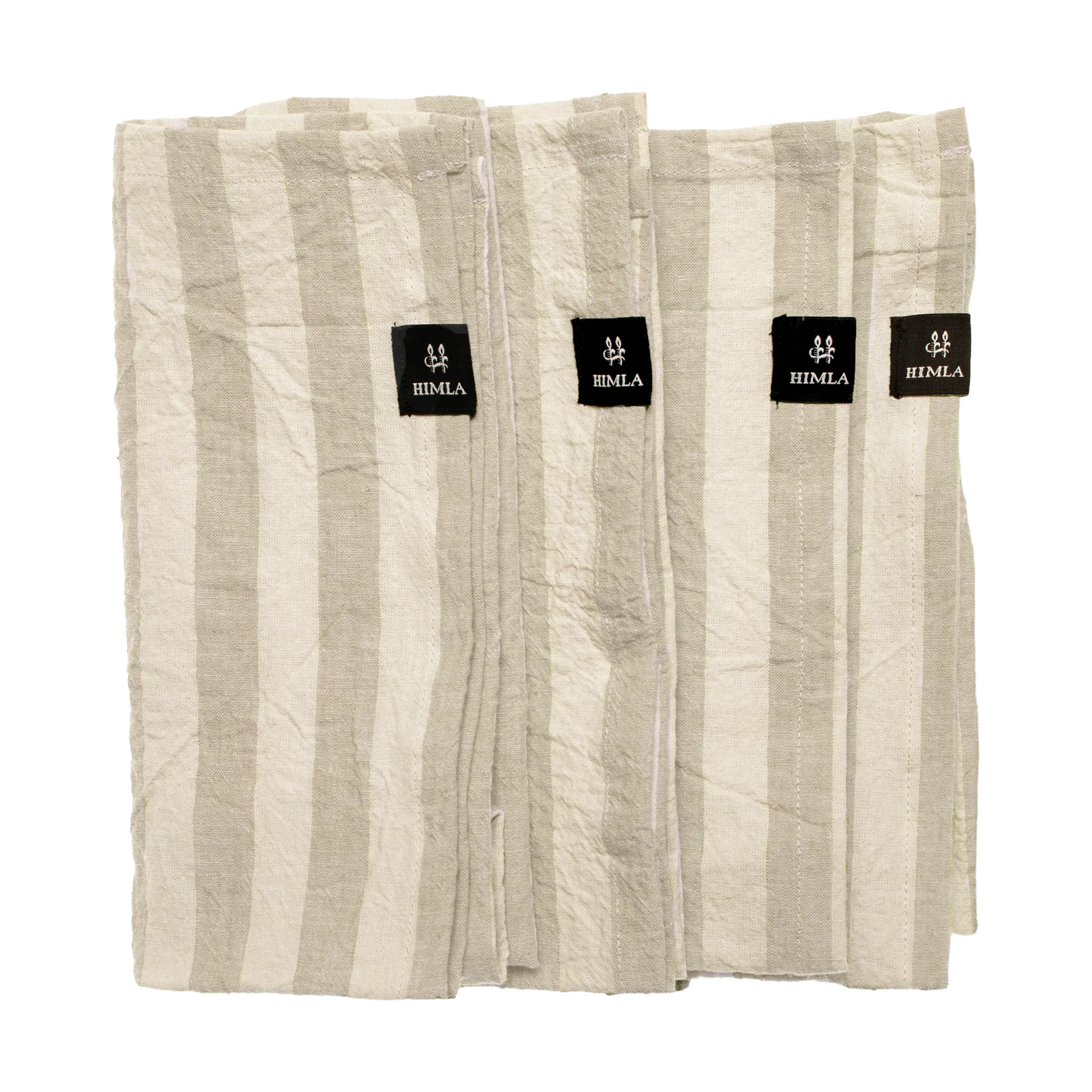 Riviera fabric napkin 45x45 cm 4-pack, Sand Himla