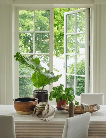 Riviera tablecloth 145x330 cm - Sand - Himla