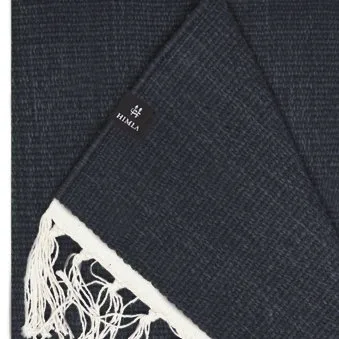 Särö rug black - 80x150 cm - Himla