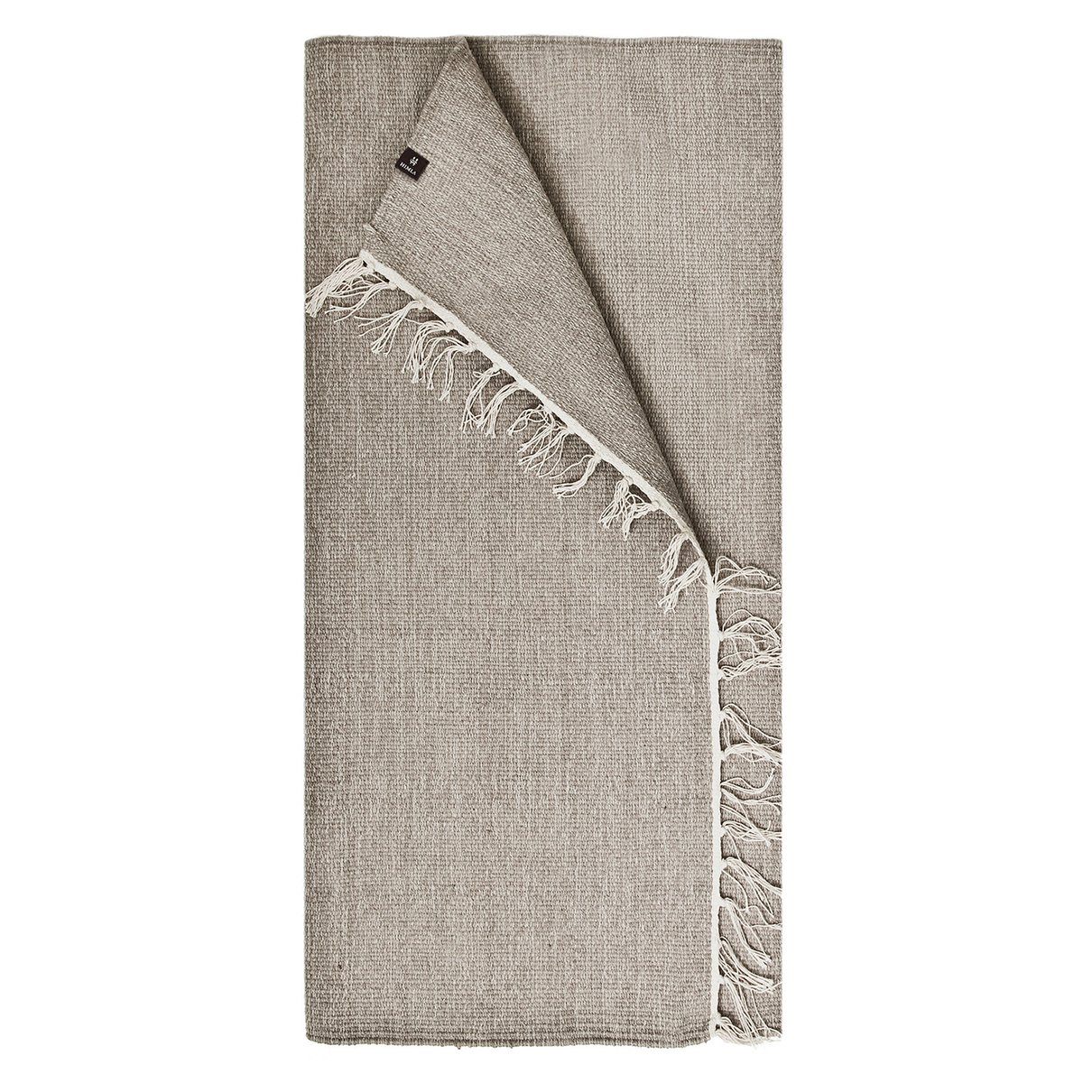 Himla Särö rug concrete 170x230 cm | Scandinavian Design | Woven cotton rugs | Beige