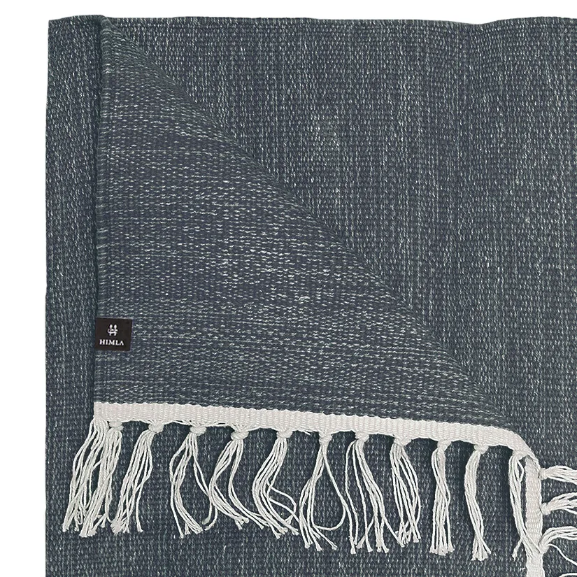 Särö rug silence (dark blue), 140x200 cm Himla