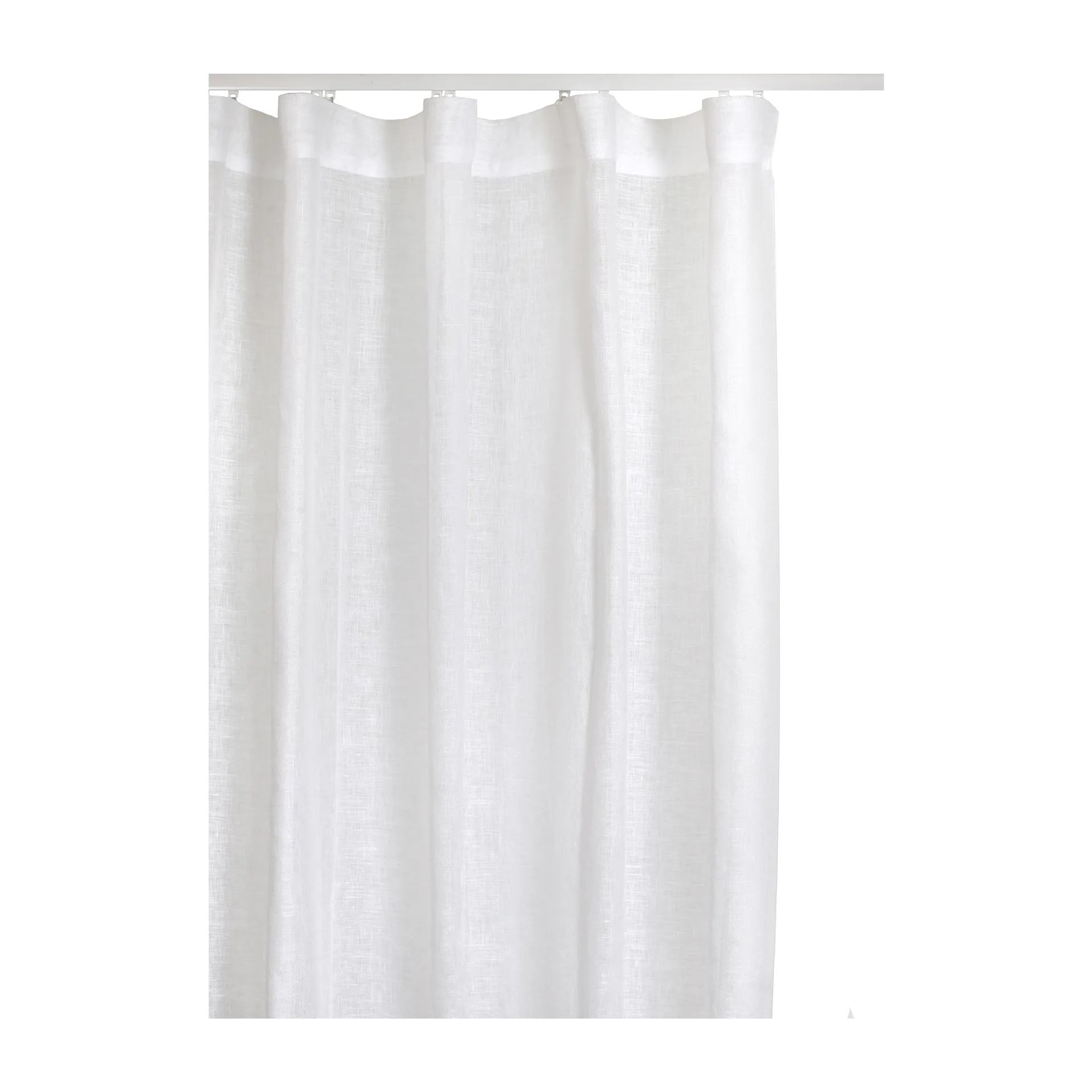 Skylight curtain with heading tape 140x250 cm, White Himla
