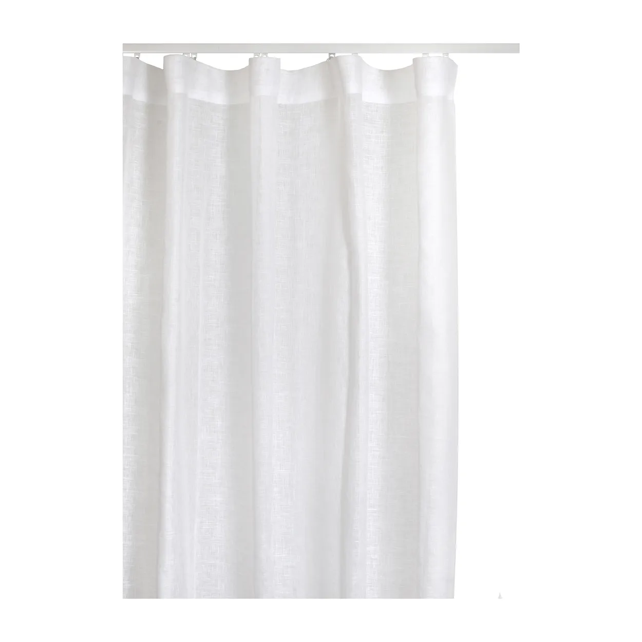 Himla Skylight curtain with heading tape 140x250 cm White