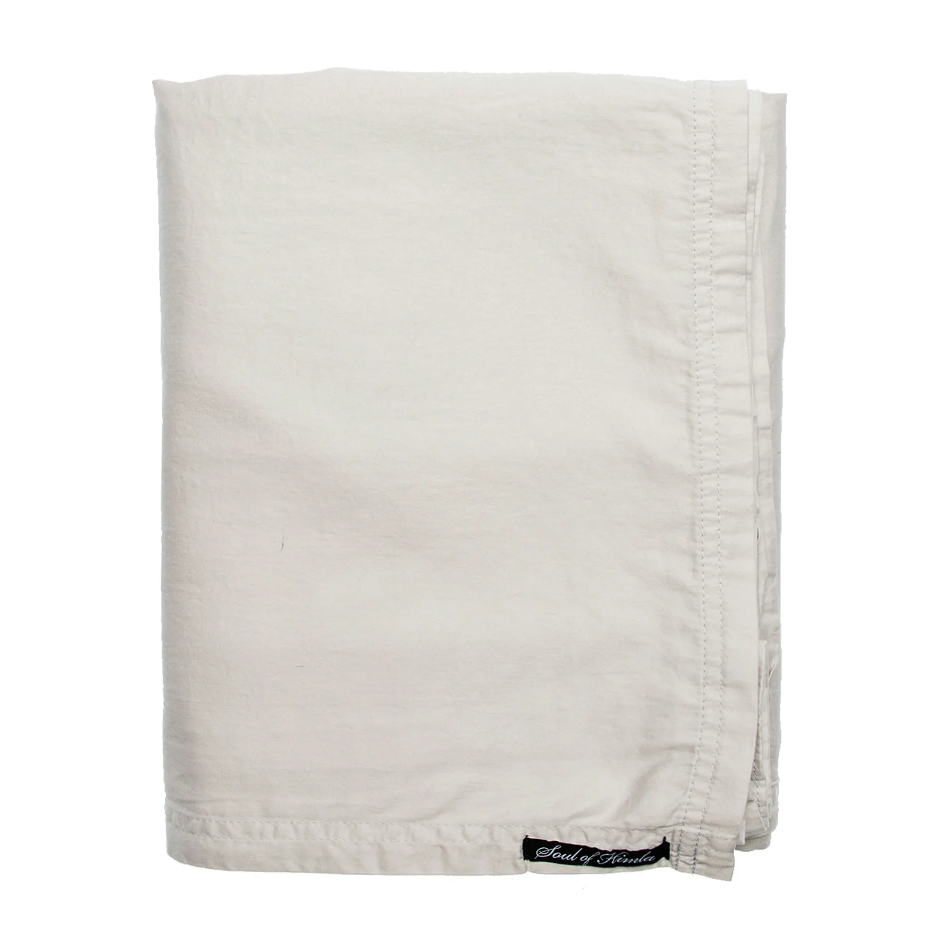 Soul bed sheet 270x270 cm, Mother of pearl (light grey) Himla