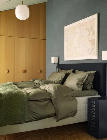 Soul duvet cover - Antique (green), 150x210 cm - Himla