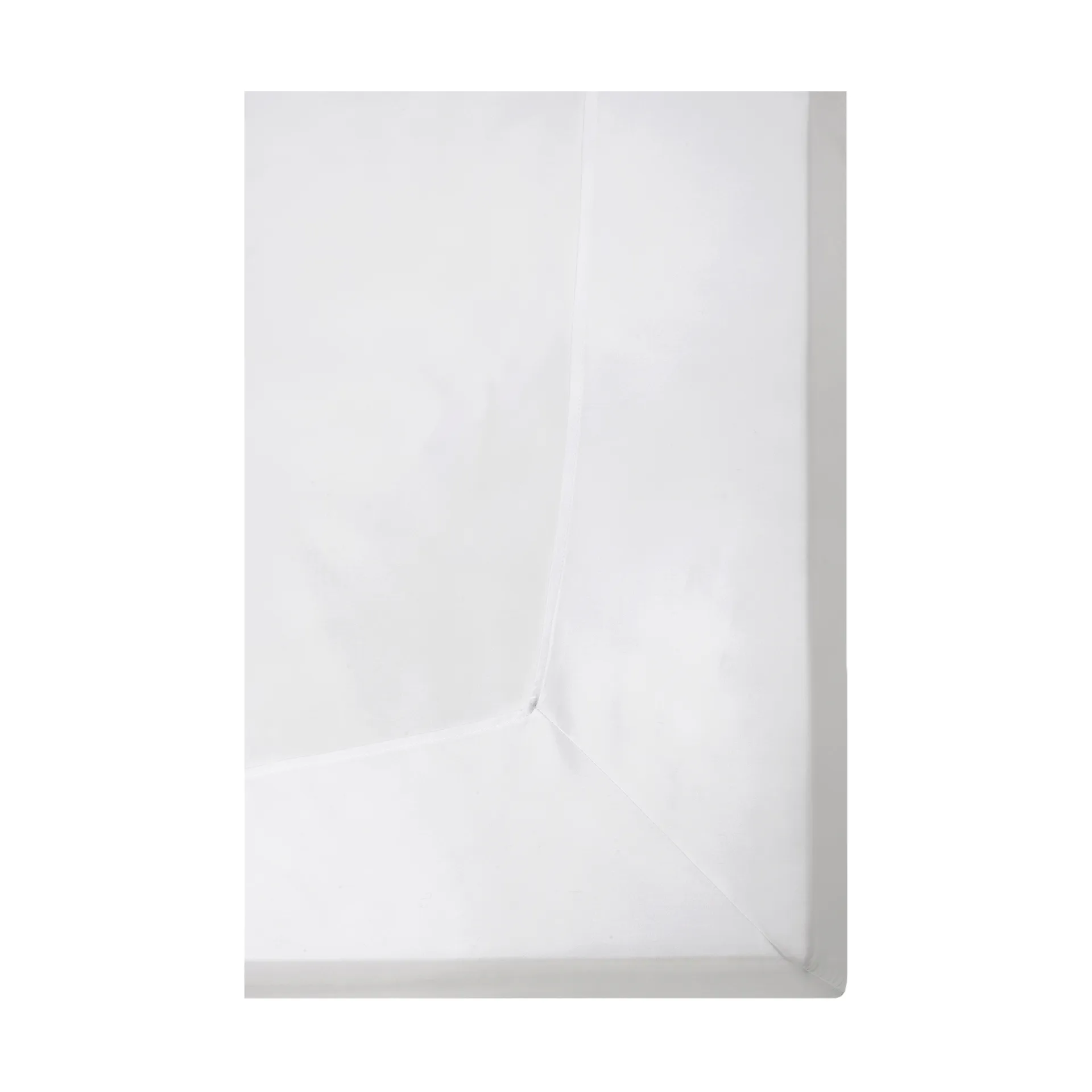 Soul enveloped fitted sheet 160x200 cm, White Himla