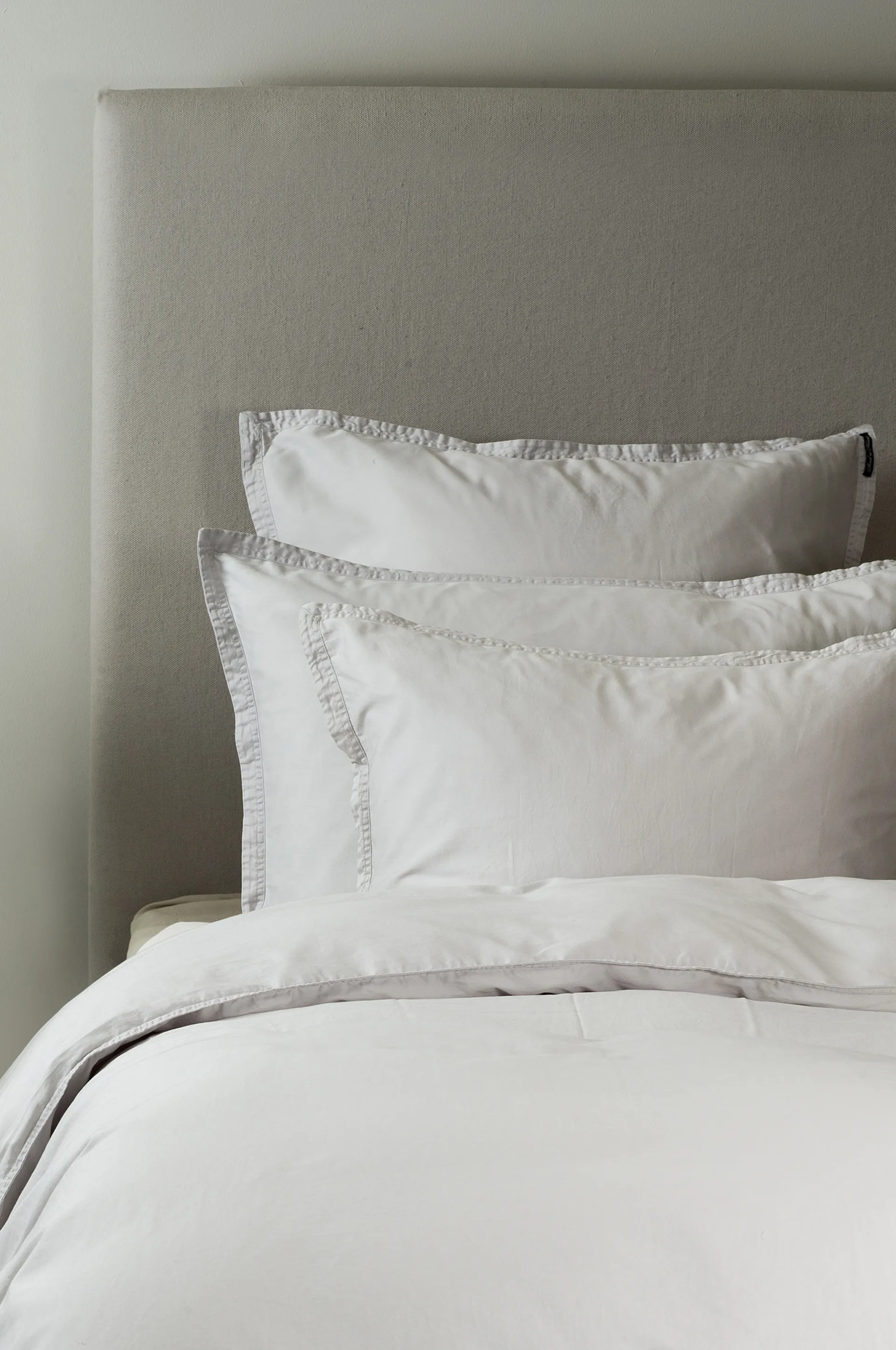 Soul pillowcase 50x90 cm, Mother of pearl (light grey) Himla