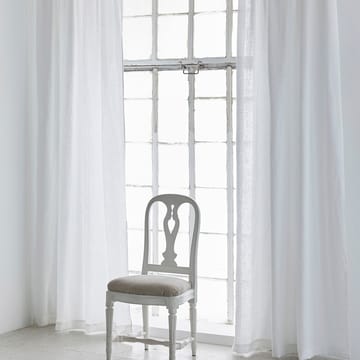 Springtime curtain with ironing strip 140x290 cm - white - Himla