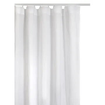 Springtime curtain with ironing strip 140x290 cm - white - Himla