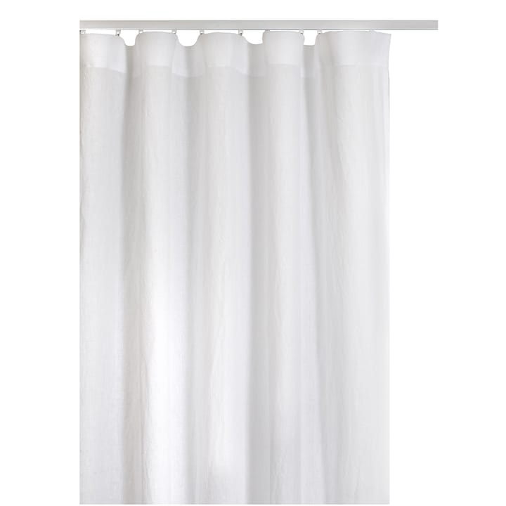 Springtime curtain with ironing strip 280x290 cm - white - Himla