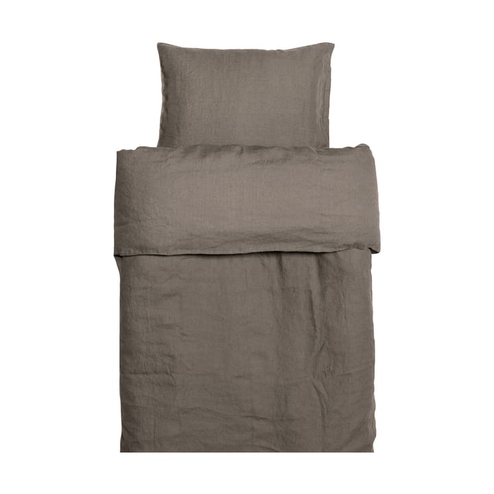 Sunrise bedsheet 150x210 cm - Soil - Himla