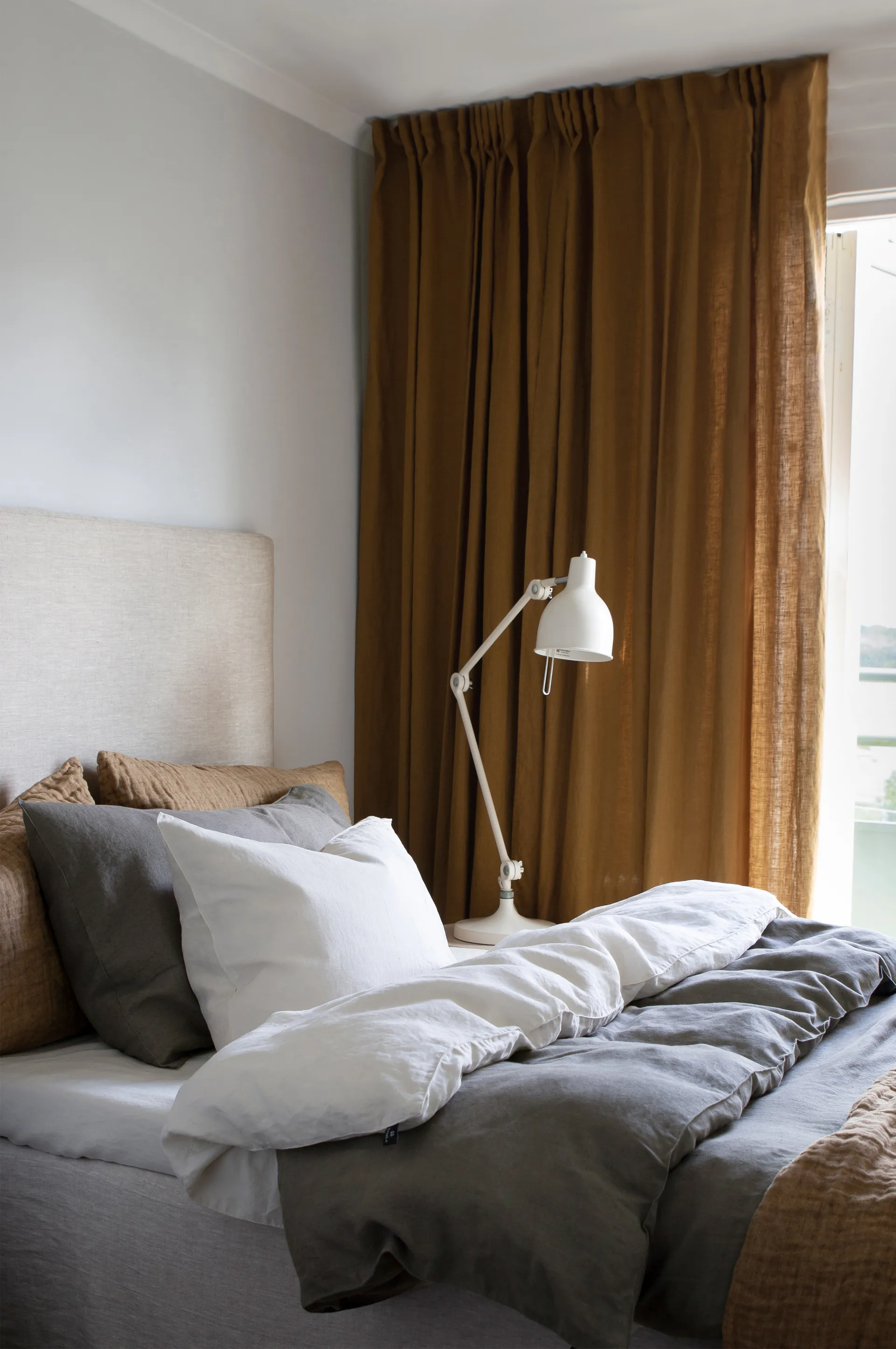 Sunrise bedsheet 220x220 cm, Soil Himla