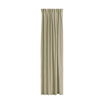Sunrise curtain with pleat band 140x290 cm - Organic (green) - Himla