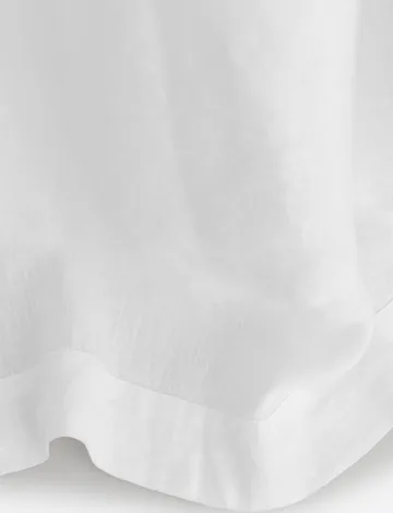 Sunrise curtain with pleat band 280x290 cm - White - Himla