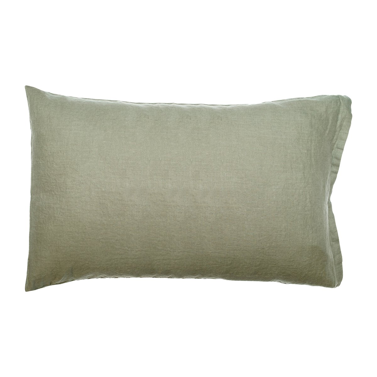 Himla Sunrise pillowcase 50x90 cm Sage | Scandinavian Design | Pillow cases | Green