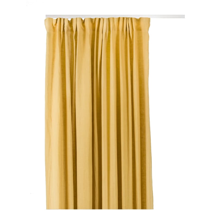 Sunshine curtain with folding band 140x250 cm - Honey (yellow) - Himla