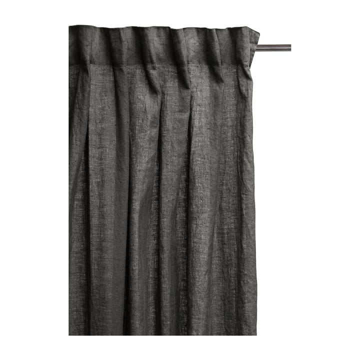 Sunshine curtain with folding band 140x250 cm - Kohl (dark grey) - Himla