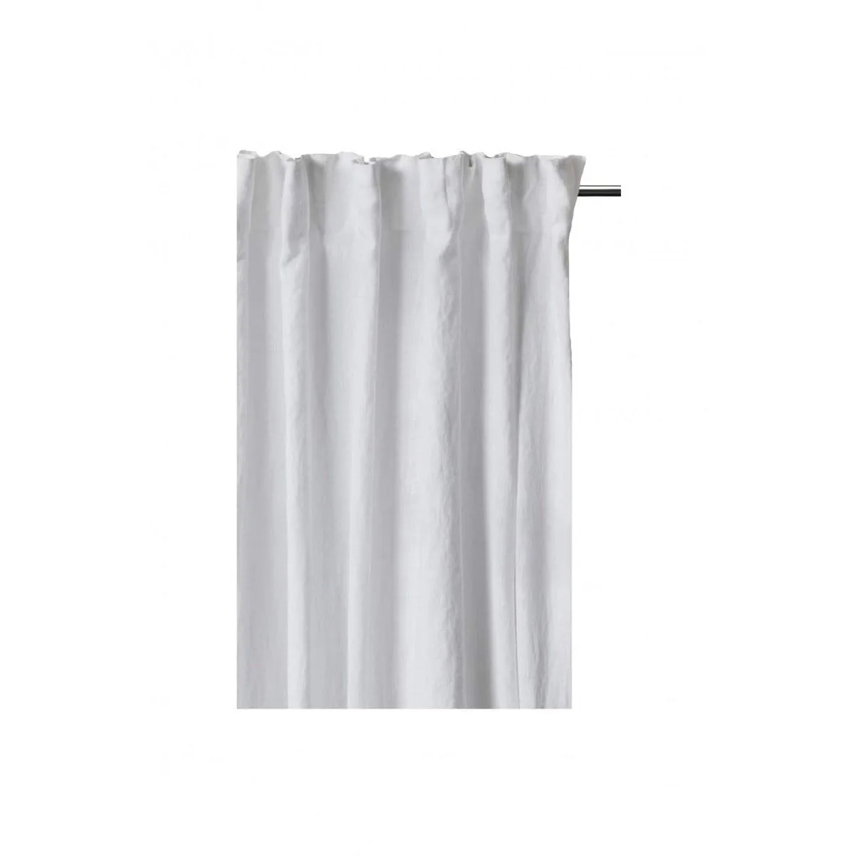 Sunshine curtain with pleat tape 140x250 cm, White Himla