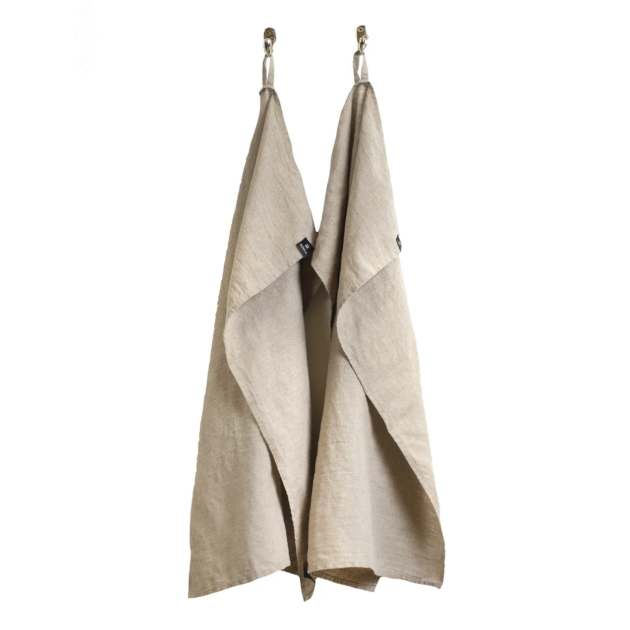Himla Sunshine kitchen towel 2-pack Natural | Scandinavian Design | Kitchen tea towels | Beige
