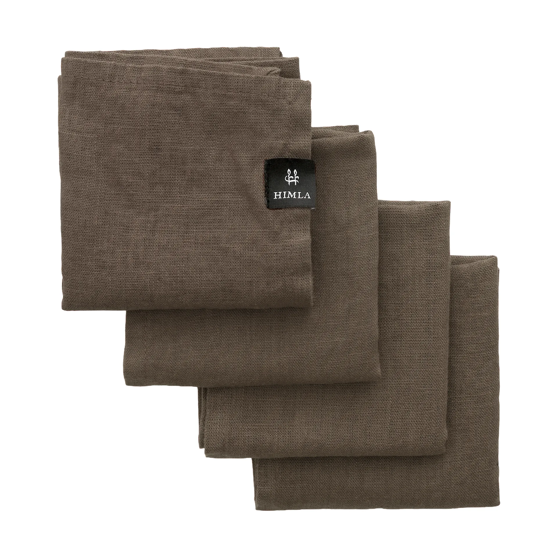 Sunshine napkin 4-pack, Coffee Himla