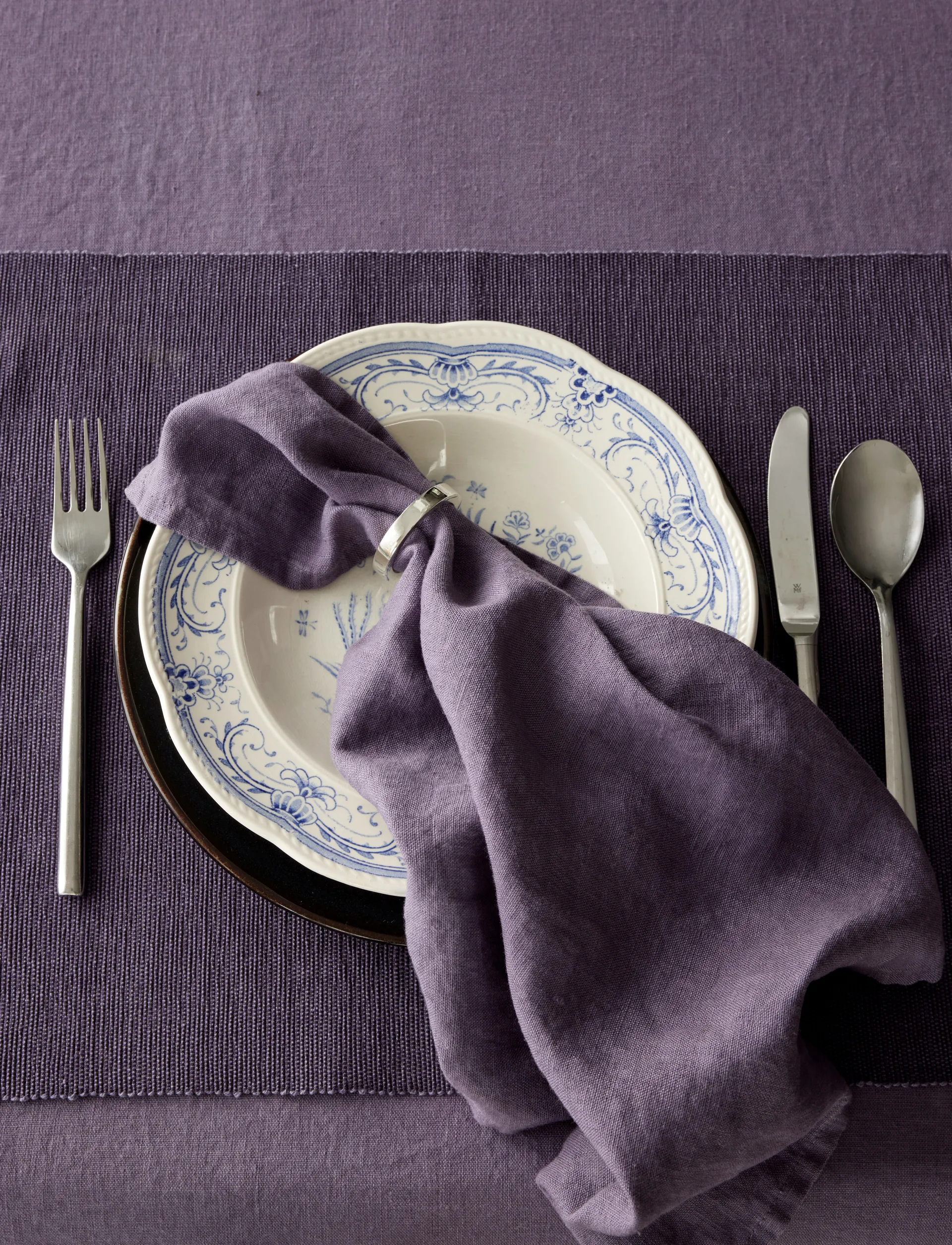 Sunshine napkin 4-pack, Lavender Himla