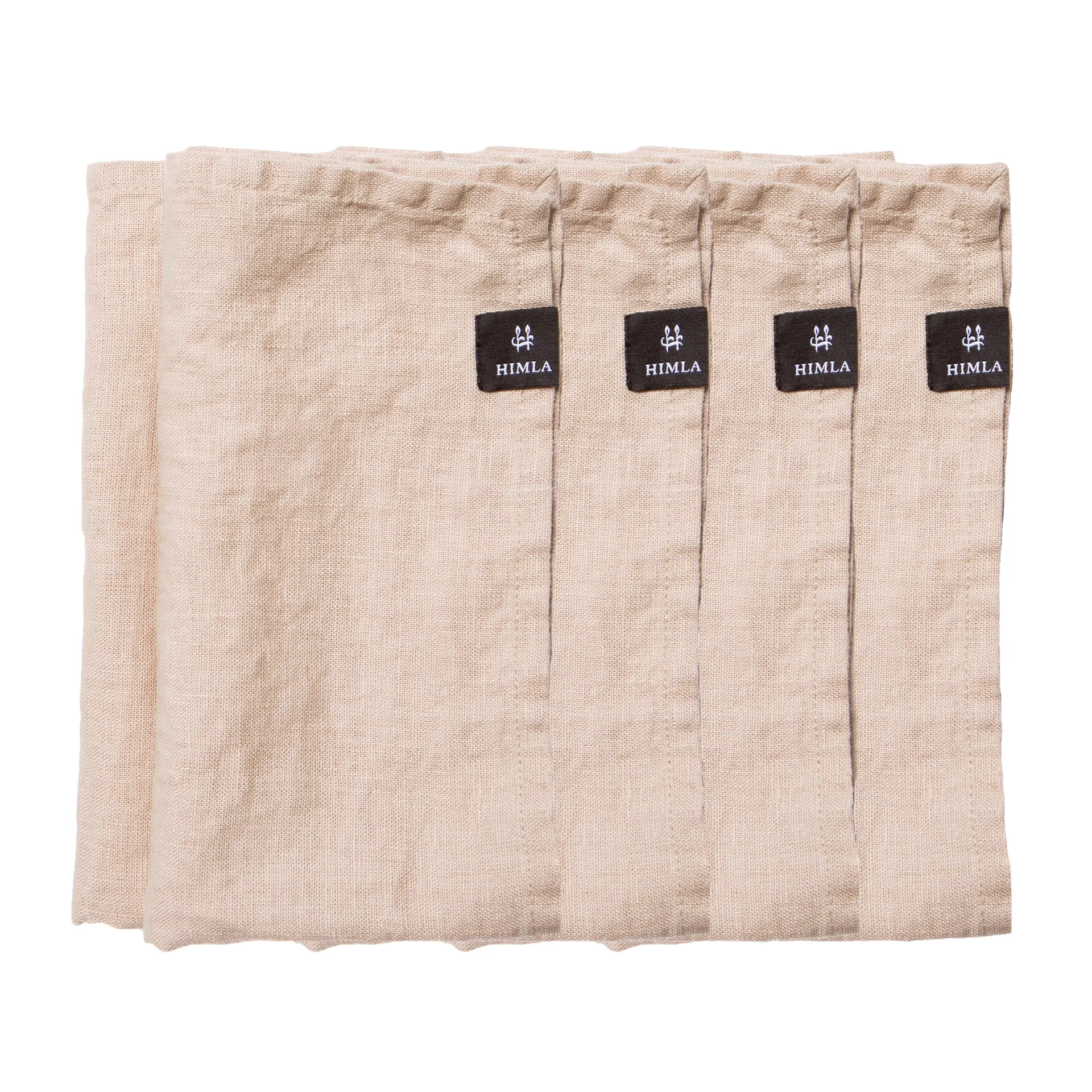 Sunshine napkin 4-pack, Mind (beige) Himla