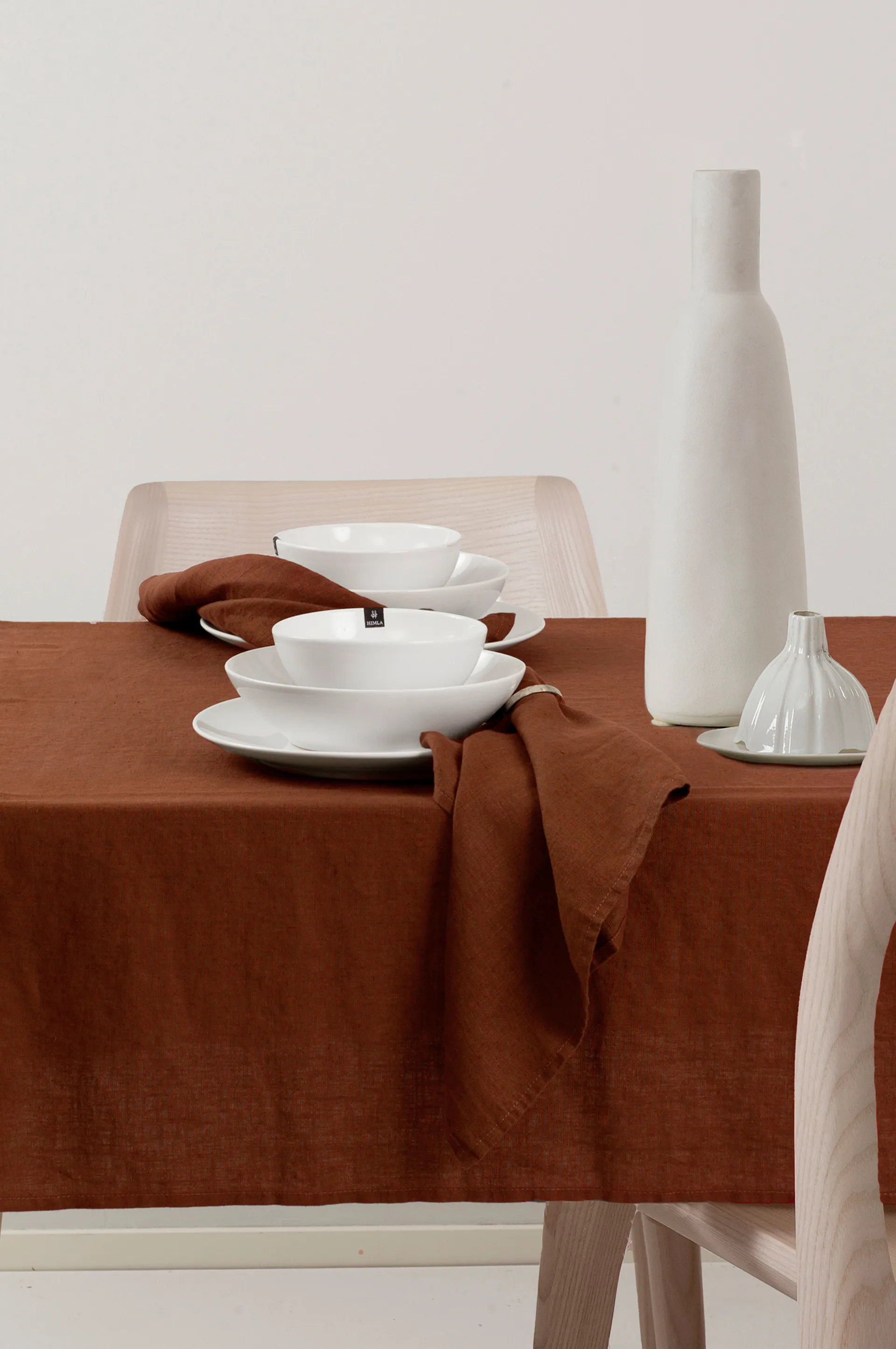 Sunshine napkin 4-pack, Rustique (brown) Himla