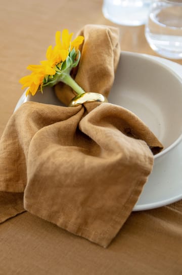 Sunshine napkin 4-pack - Seaweed - Himla