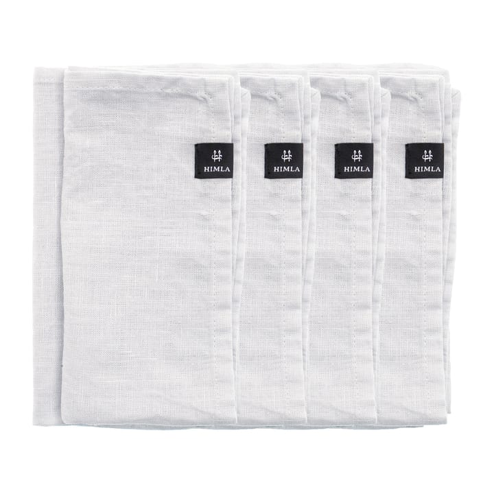 Sunshine napkin 4-pack - white - Himla