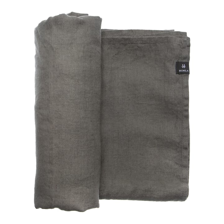 Sunshine table cloth 145x250 cm - Charcoal (dark grey) - Himla