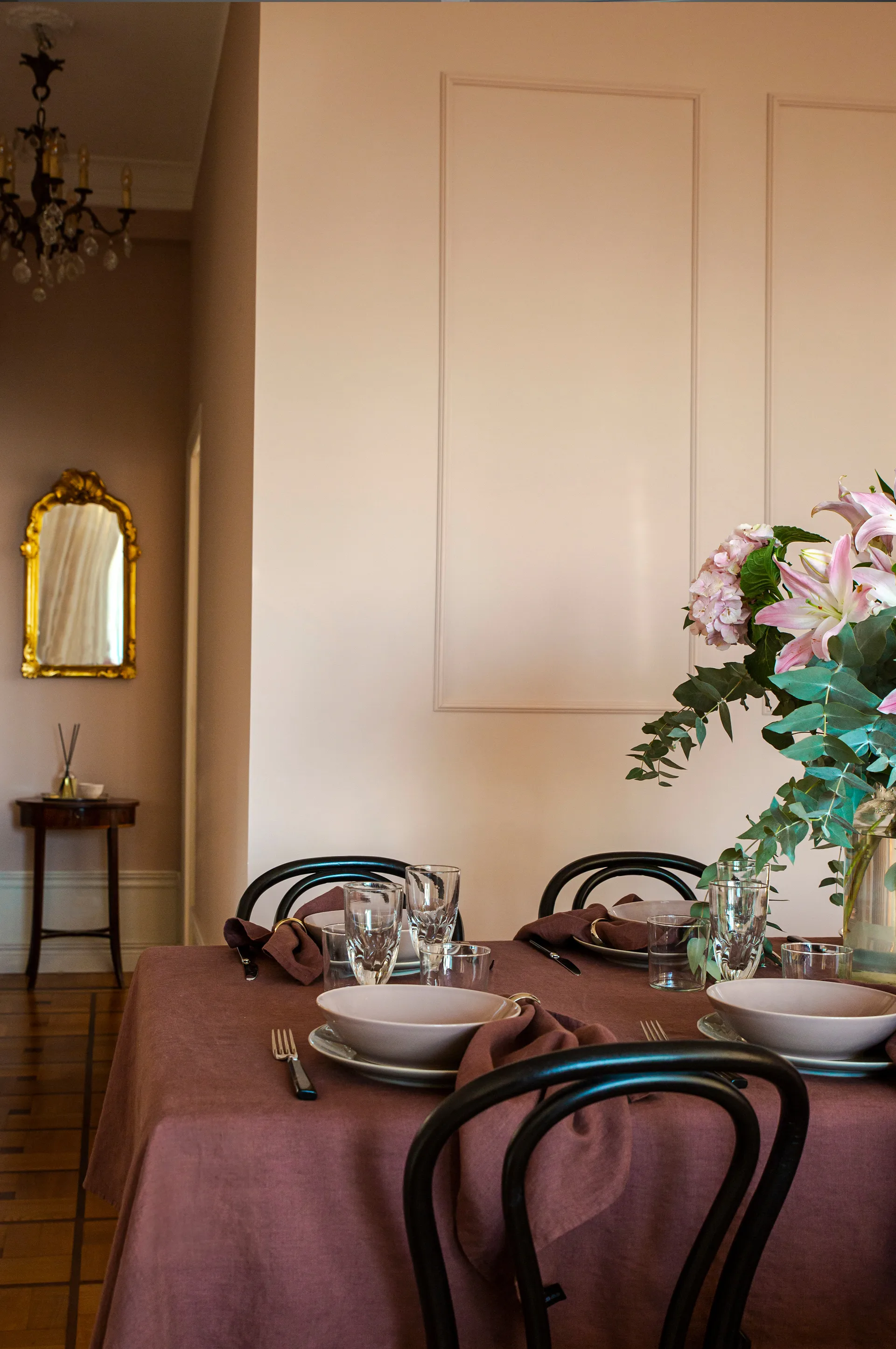 Sunshine tablecloth 140x330 cm, Autumn Himla