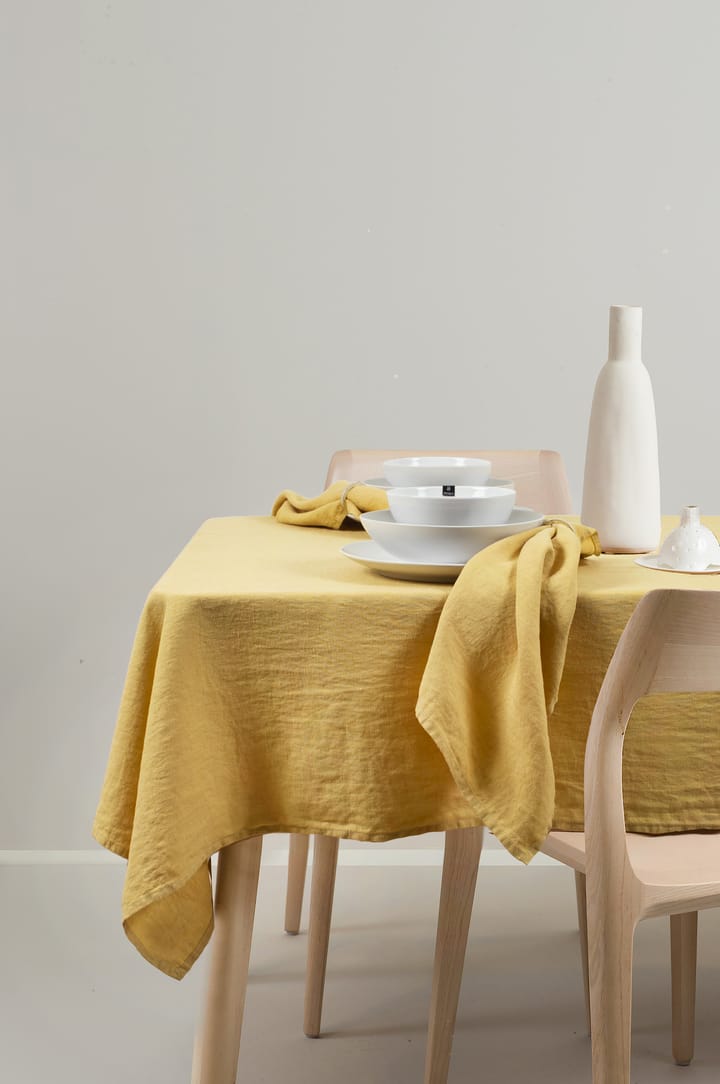 Sunshine tablecloth 145x250 cm, Honey (yellow) Himla