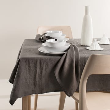 Sunshine tablecloth 145x330 cm - Charcoal (dark grey) - Himla