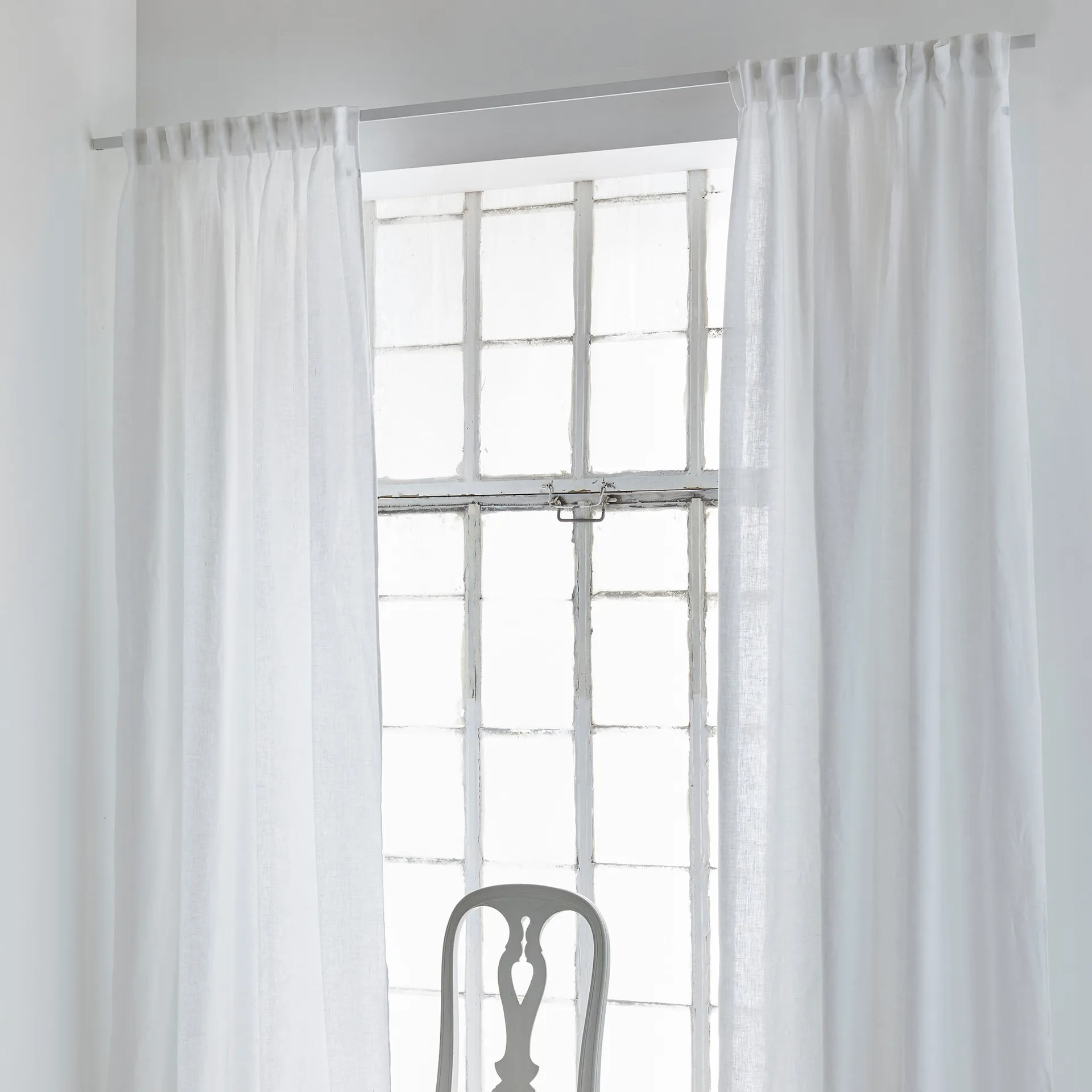Twilight curtain with veckband 140x290 cm, white Himla