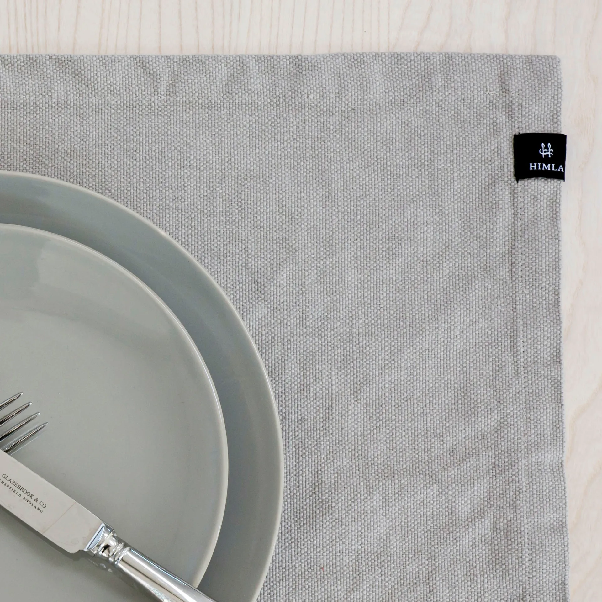 Weekday placemat 37x50 cm, Ash (grey) Himla