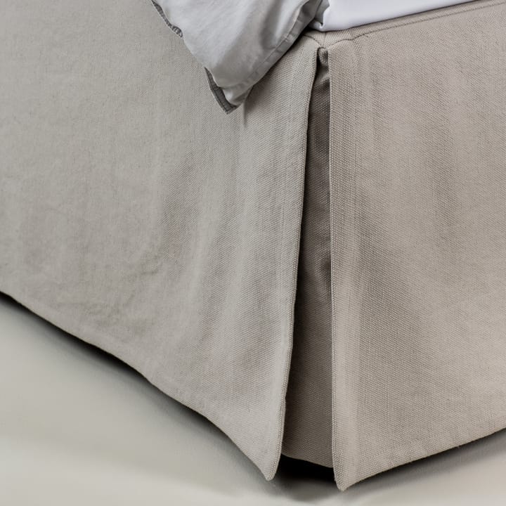 Weeknight bed skirt 180x220x52 cm - Ash (grey) - Himla